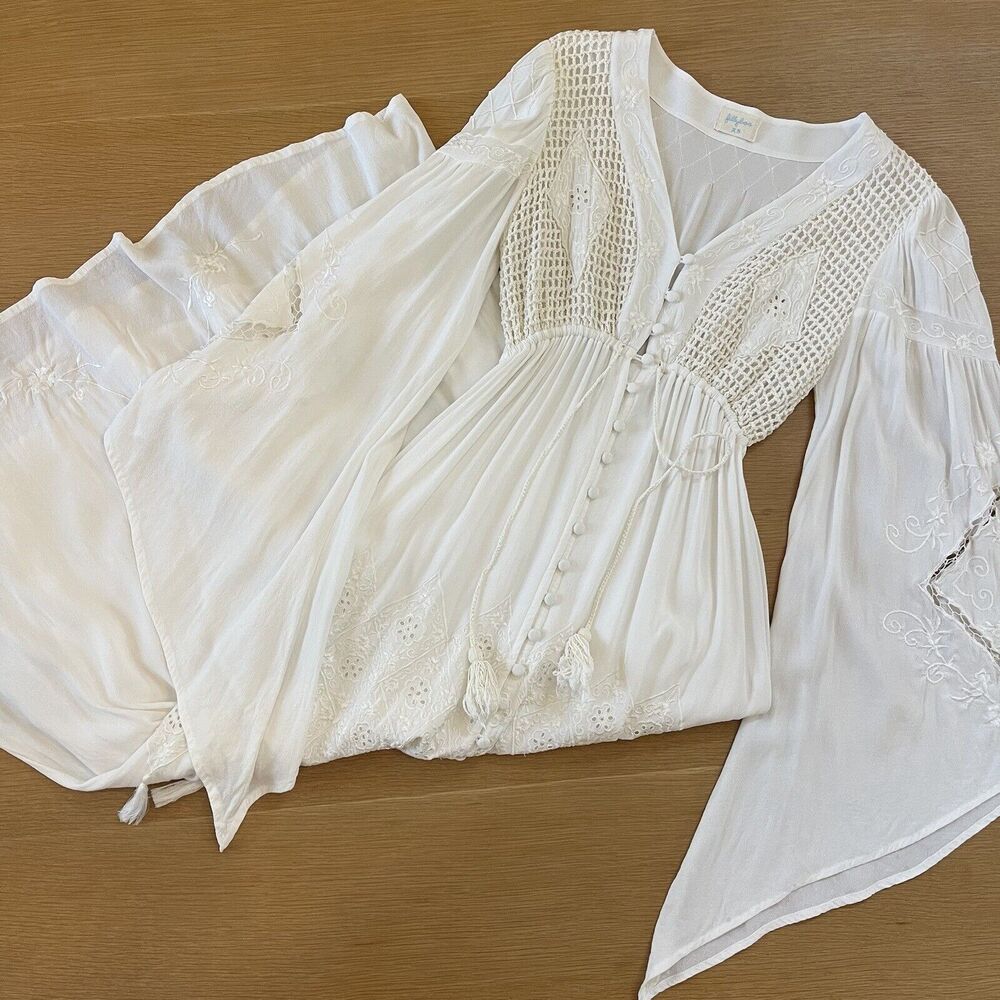 Women's Fillyboo Maternity Strawberry Fields Embroidered Maxi Dress - Picture 2 of 12